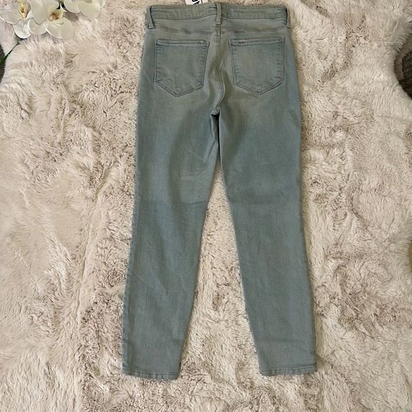L'AGENCE Oriana High Rise Straight Leg Light Wash Jeans Size 25 - Picture 6 of 6